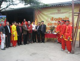 Lễ tiến dâng Trống Đồng lên Khu di tích Yên Tử