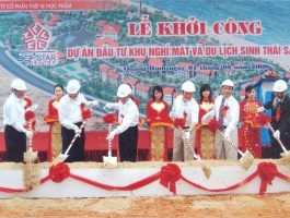 Lễ khởi công khu nghỉ mát và du lịch sinh thái Sao Biển