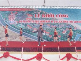 Lễ khởi công khu nghỉ mát và du lịch sinh thái Sao Biển